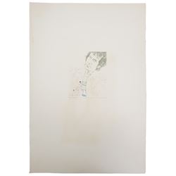 David Oxtoby (Yorkshire Pop Artist 1938-): Bob Dylan - 'Golden Years' and 'Highway Man', lithograph and etching in colours signed titled and dated 1978 & '74 in pencil, numbered 2/30 & 6/10 artists proof, respectively, max 68cm x 56cm (2) (unframed)