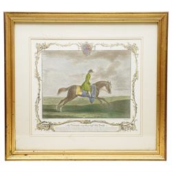 Richard Houston (British 1721-1775) after James Seymour (British 1702-1752): 'Portraiture of the Famous Horse Old Partner' and 'Childers the Fleetest Horse that Ever run and Newmarket', pair horse portraits from 'Celebrated Racehorses' 31cm x 35cm (2)