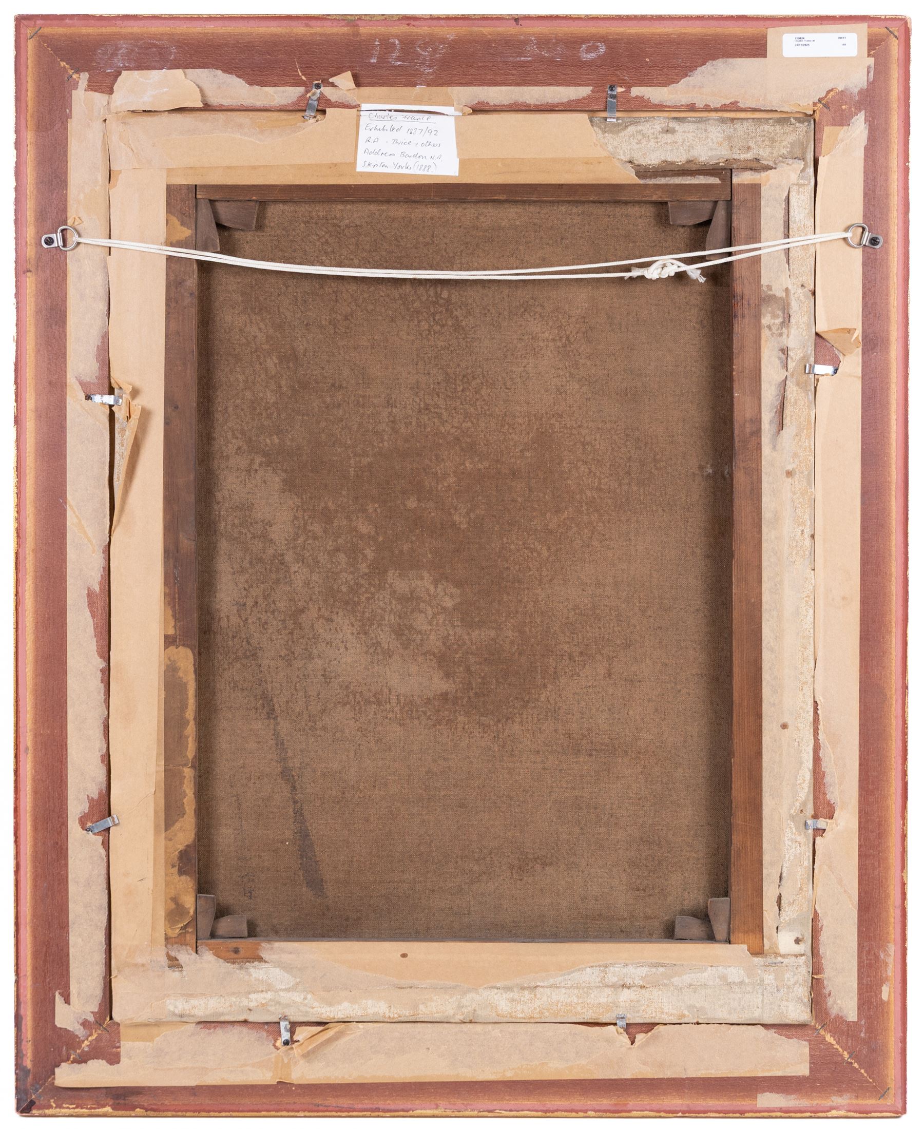 Charles France (British 19th Century): Mill and Bridge by a Stream, oil on canvas signed 66cm x 50cm 