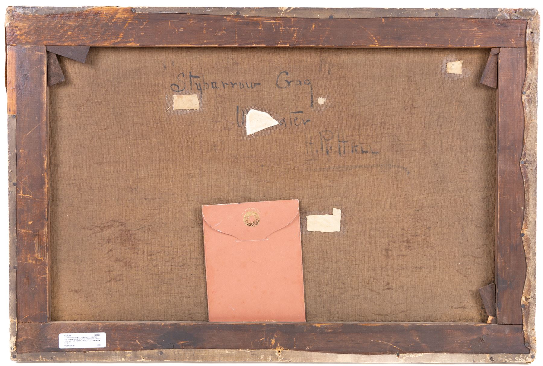 Henry Robinson Hall (British, 1859-1927): 'Stybarrow Crag Ullswater', oil on canvas signed, titled verso 41cm x 61cm (unframed)