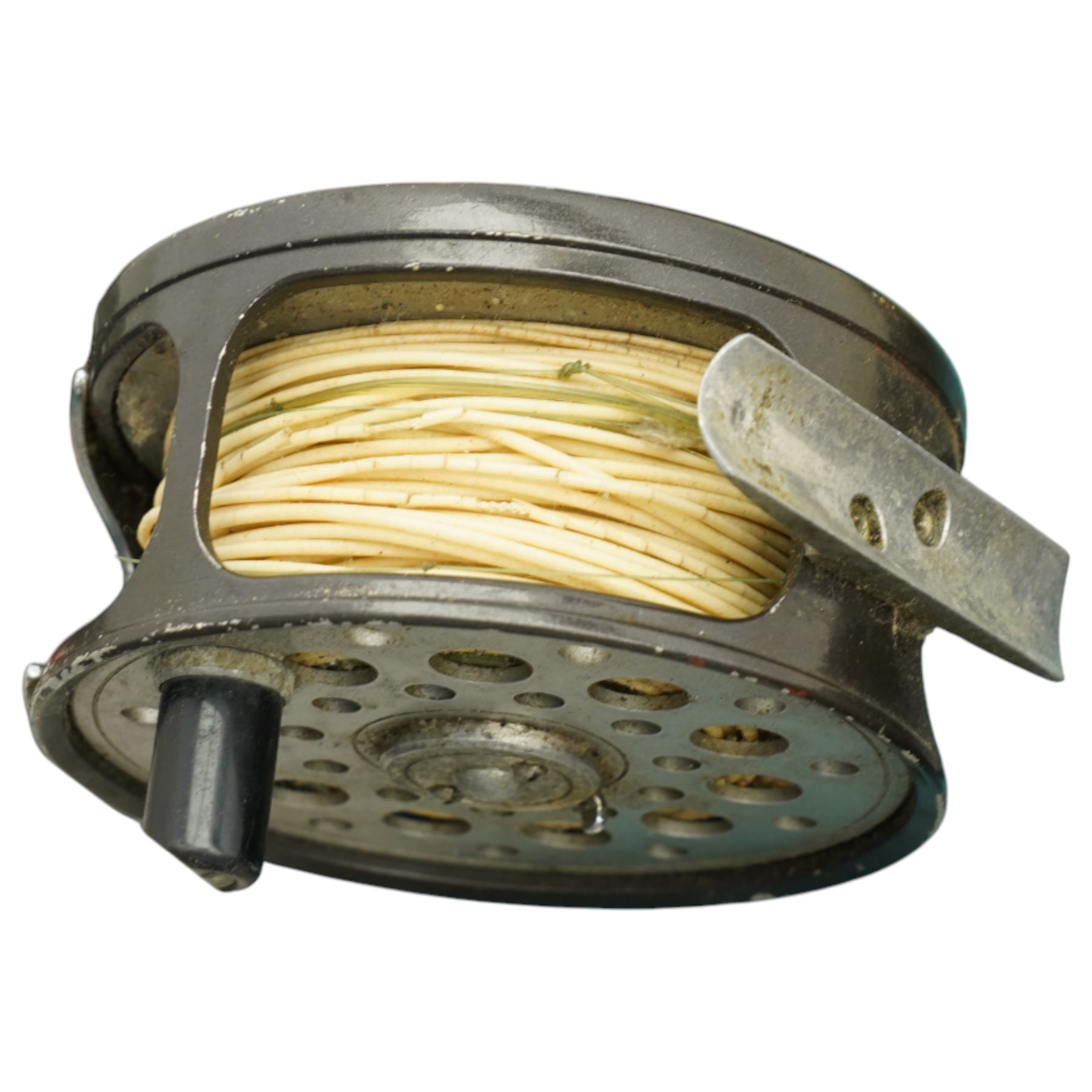 Large collection of fishing reels including Serpent by Farlows London, Ryobi, Intrepid Rim Fly, Daiwa, and various fishing flies and tackle