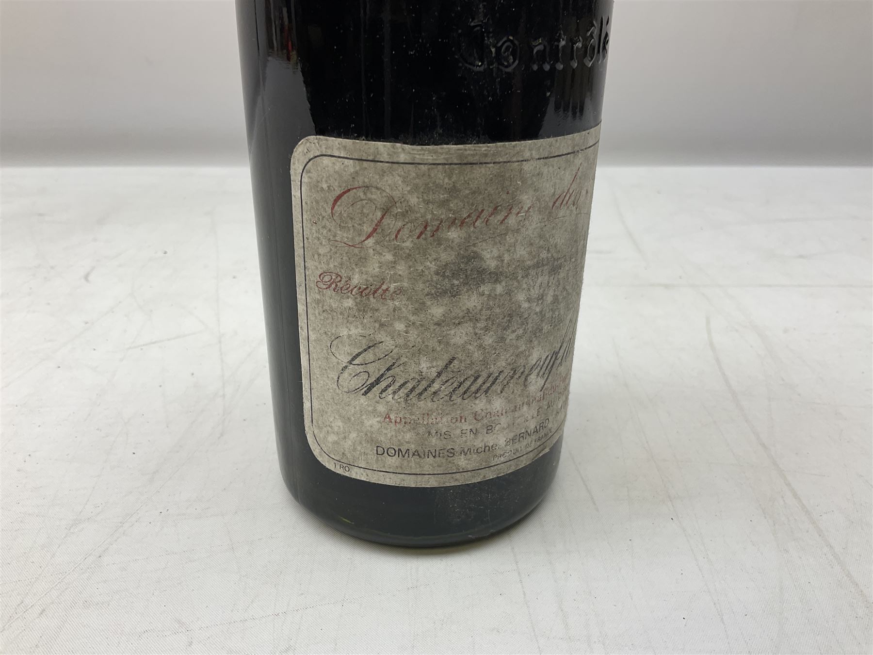 Domaine des Rozets, 1989, Chateauneuf du Pape, 75cl, 13% vol, four bottles together with further 1985 bottle, 75cl, unknown proof (5)
