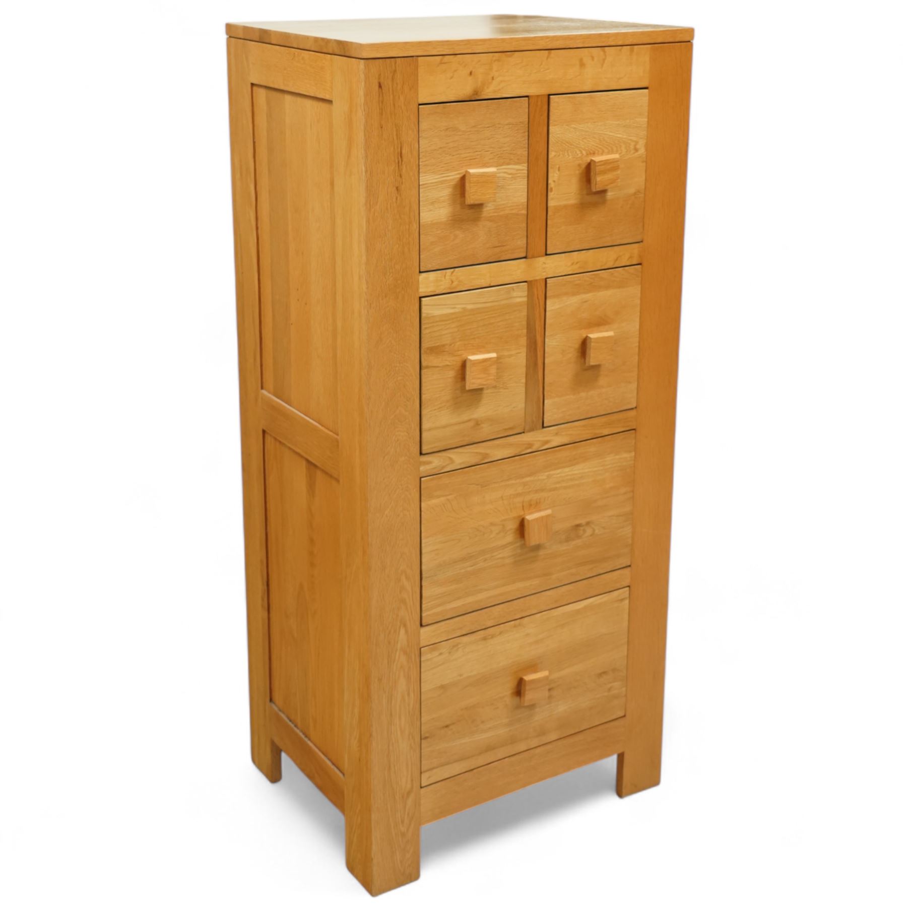 Modern light oak tallboy Modern Furniture 151931