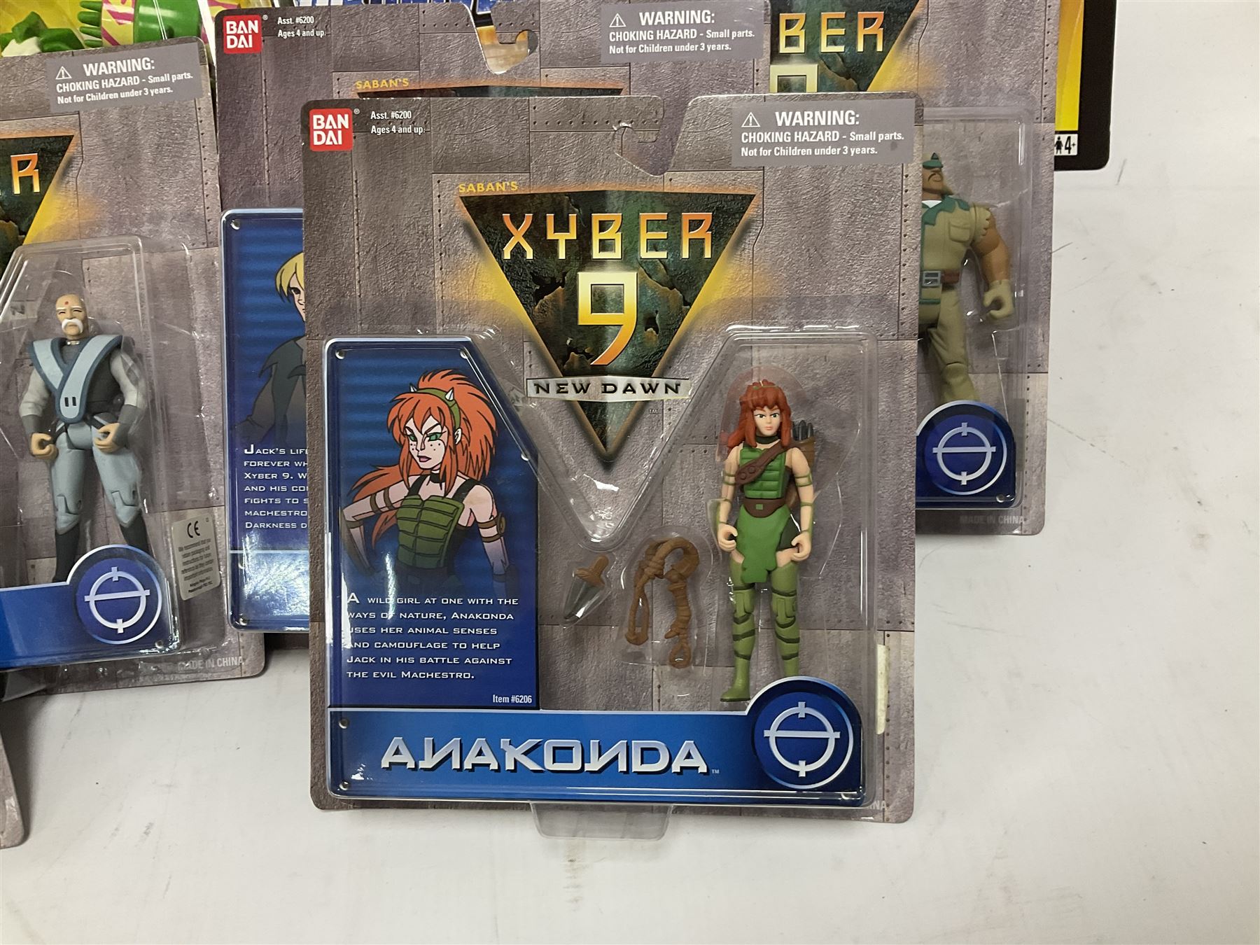 Twenty-four carded action figures of Batman (11) and other Super Heroes including Spiderman, DC Universe, Xyber 9 etc; all in unopened blister packs (24)