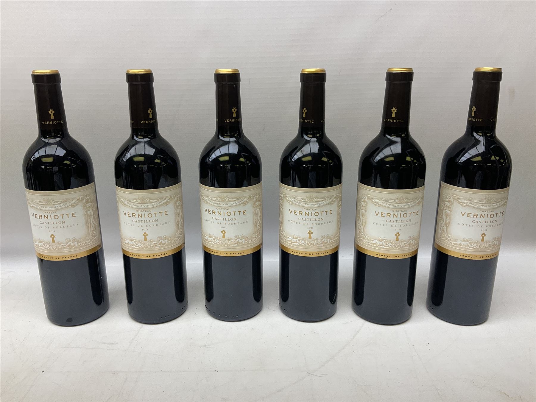 Mixed red wines including six bottles Chateau Verniotte Castillon Cotes de Bordeaux 2011, 750ml 14.5% vol, two bottles Chateau Philippe Lamour Costieres De Nimes 2016, 750ml 14% vol, Chateau du Prieur Bordeaux 2016 and five others of various contents and proofs (14)  