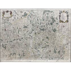 Guillaume Delisle (French 1675-1726): 'Carte du Partie Septentrionale du Duche de Bourgogne', 18th century engraved map, hand coloured, from an atlas pub. Covens and Mortier of Amsterdam c.1750, 52cm x 65cm
Provenance: with The Parker Gallery. Albermarle Street, London, label verso