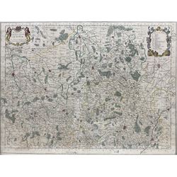 Guillaume Delisle (French 1675-1726): 'Carte du Partie Septentrionale du Duche de Bourgogne', 18th century engraved map, hand coloured, from an atlas pub. Covens and Mortier of Amsterdam c.1750, 52cm x 65cm
Provenance: with The Parker Gallery. Albermarle Street, London, label verso