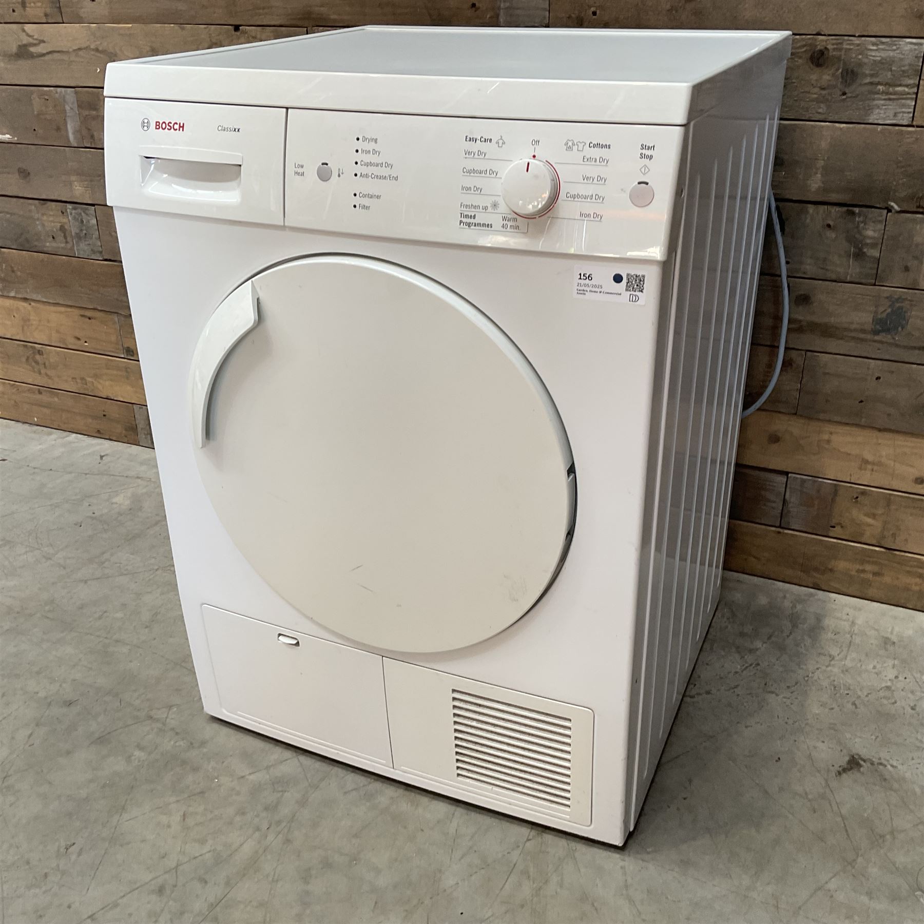 Bosch ClassiXX tumble dryer
