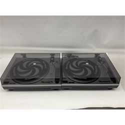 Pair of Numark TT-1510 DJ belt-drive turntables, serial nos.C1011001845 and C1011001846 (no cartridges); with paperwork