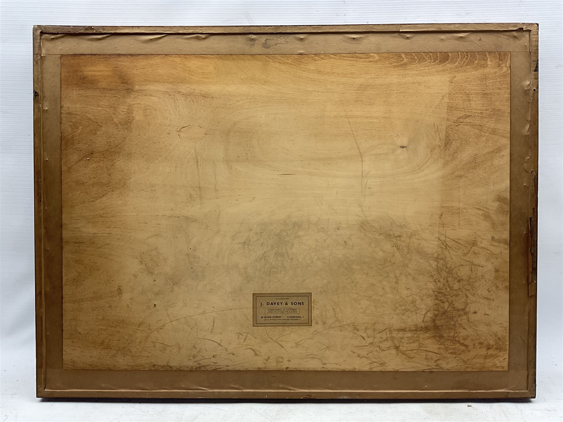 Allan Peel Tankard (British 1897-1964): London Street Scenes, set of three ink and watercolours signed and dated 1953, in matching frames, max 37cm x 55cm (3)