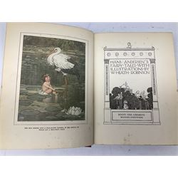 Shakespeare, William: Shakespeare's Comedy of Twelfth Night, or What You Will, illustrated by William Heath Robinson, Andersen, Hans Christian: Hans Andersen's Fairy Tales, illustrated by William Heath Robinson, Barrie, J.M: Peter Pan in Kensington Gardens, illustrated by Arthur Rackham, Sitwell, Sacherverell: Dance of The Quick and the Dead' and Johann Wolfgang von Goethe. Iphigenie auf Tauris
