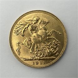 King Edward VII 1911 gold full sovereign coin