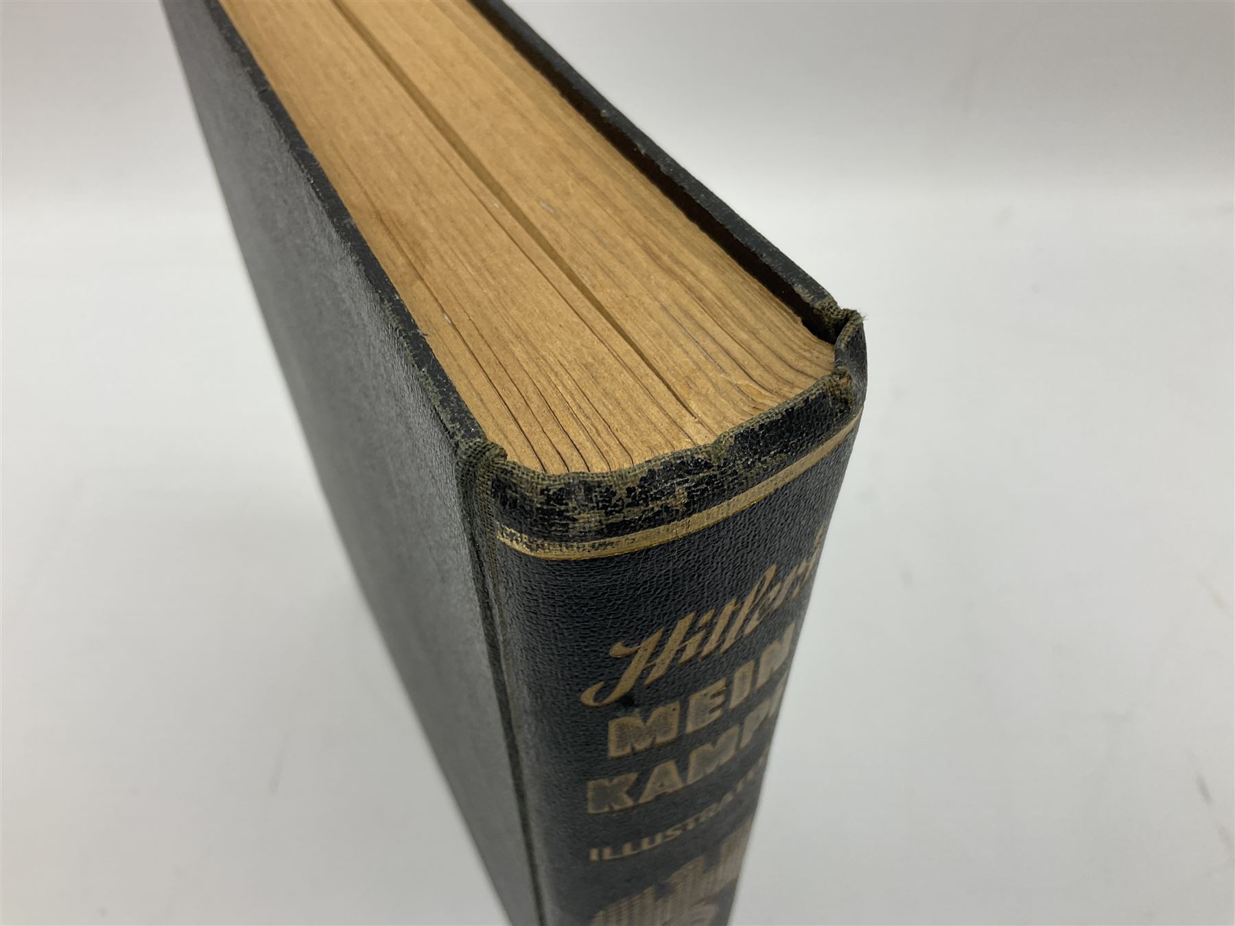 Hitler Adolf: Mein Kampf. Unexpurgated edition published by Hutchinson & Co with English text and illustrations.