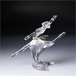 Swarovski Crystal Magic of Dance figures 'Isodora' 2002 'Antonia' 2003, and 'Anna' 2004, boxed, two with certificates