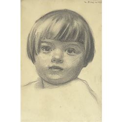 Giulio Boetto (Italian 1894-1967): Portr