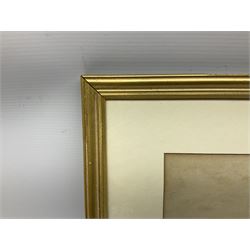 E L R (British 19th century): Loch Fishing with sailing boats, watercolour signed and dated 1893 together with two more similar watercolours max 24cm x 60cm (3)