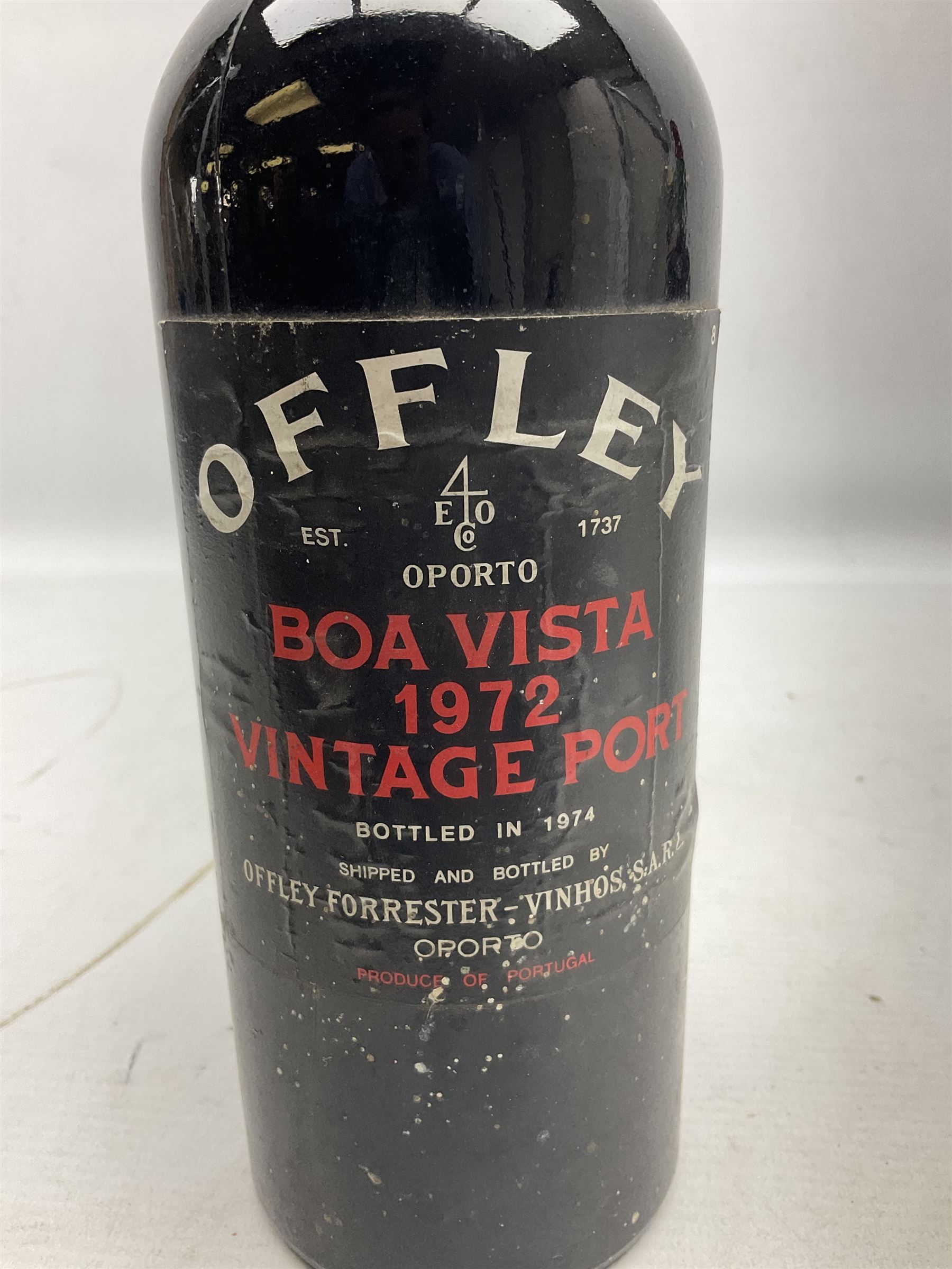 Offley Bon Vista, 1972, vintage port, unknown contents and proof and Rocha's 1964, Ruby Port, 75cl 20% proof (2)