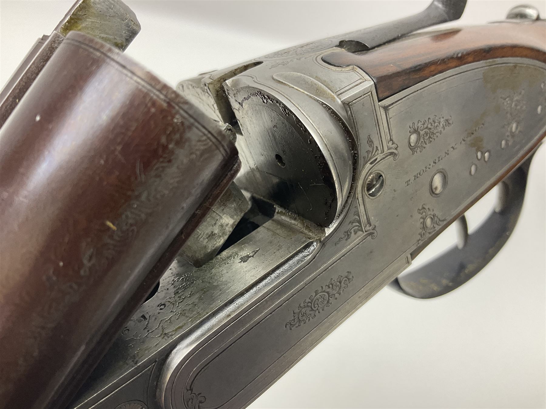 SHOTGUN CERTIFICATE REQUIRED: Thomas Horsley & Son York 12-bore by 2.5