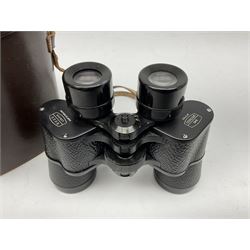 Cased pair of Ross London 8x40 binoculars 