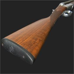 Beretta Silver Hawk, 12 bore, single trigger boxlock ejector, side by side shotgun, with with 71cm(28