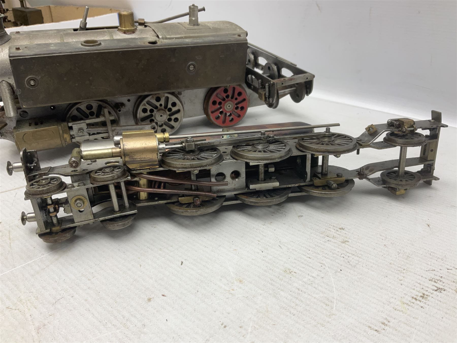 Three part-built live steam locomotives - 1.75