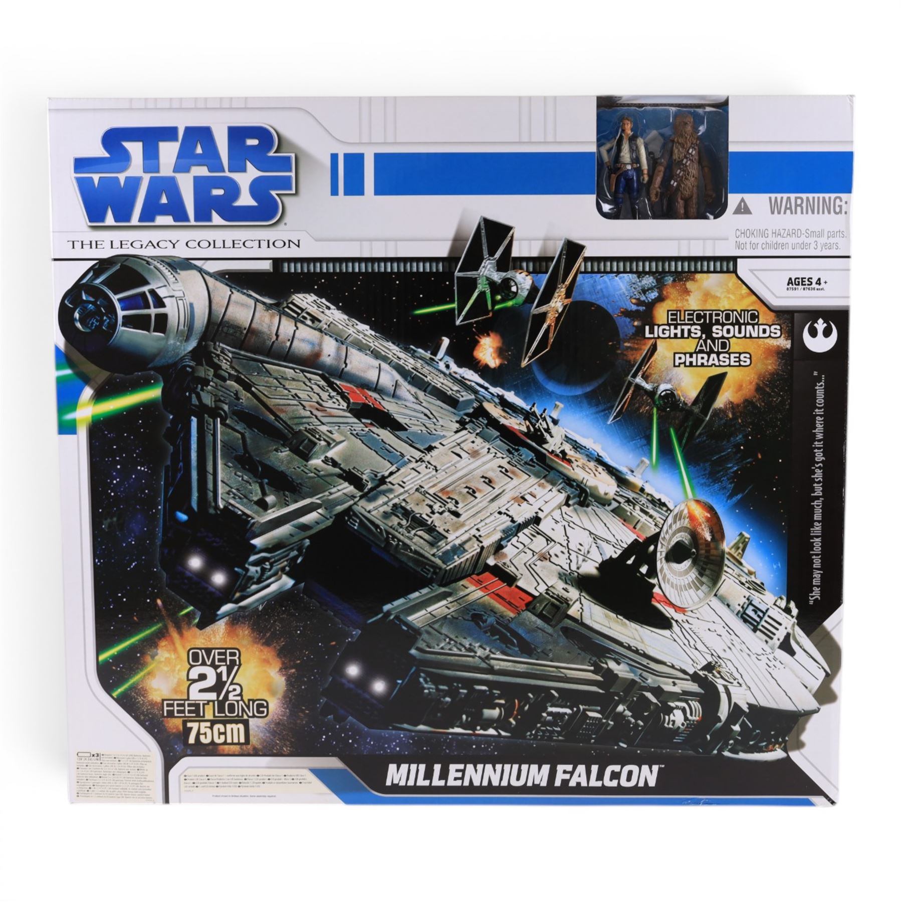 Hasbro Star Wars The Legacy Collection Millennium Falcon, in sealed box with original mailing box