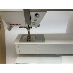 Bernina 'Artista' 630 computerised sewing machine with stitch regulator, carrying case, instruction booklet and accessories, in original box