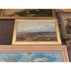 Collection of oil paintings, artists including Albert Ernest Bottomley, Stephen Denison, Hermann Sandoz, H Drummond, Ainsworth, Keith Cresswell, etc (10)