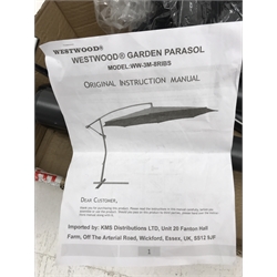 Westwood garden parasol