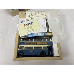 Corgi 'Classics'/'Public Transport' - nine double decker vehicles Nos. 97870, 97316, 97870, two x 97801, two x 97800 and two x 97871; all boxed (9)