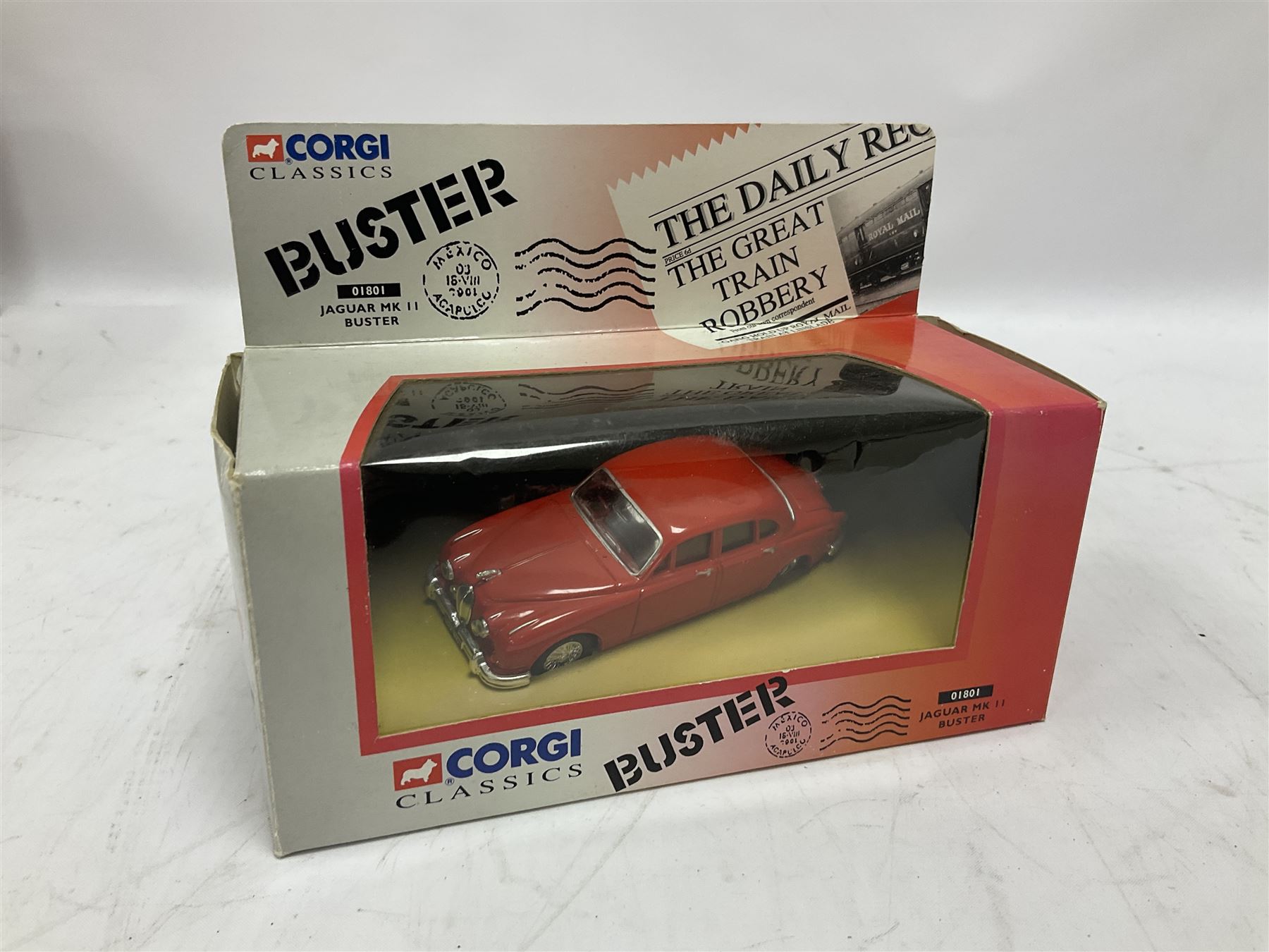 Corgi - sixteen TV/Film related die-cast models including Fawlty Towers, Bullitt, Beatles, Buster, Mr. Bean, Some Mothers,  Monkees, Ballykissangel, Heartbeat, The Avengers, Smokey & The Bandit etc; all boxed (16)