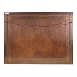 George Weatherill (British 1810-1890): Whitby Abbey, watercolour signed and dated 1882, 46cm x 70cm