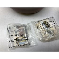 Quantity of cigarette cards to include three frames, and quantity of marble and agate eggs, turned wood bowls etc