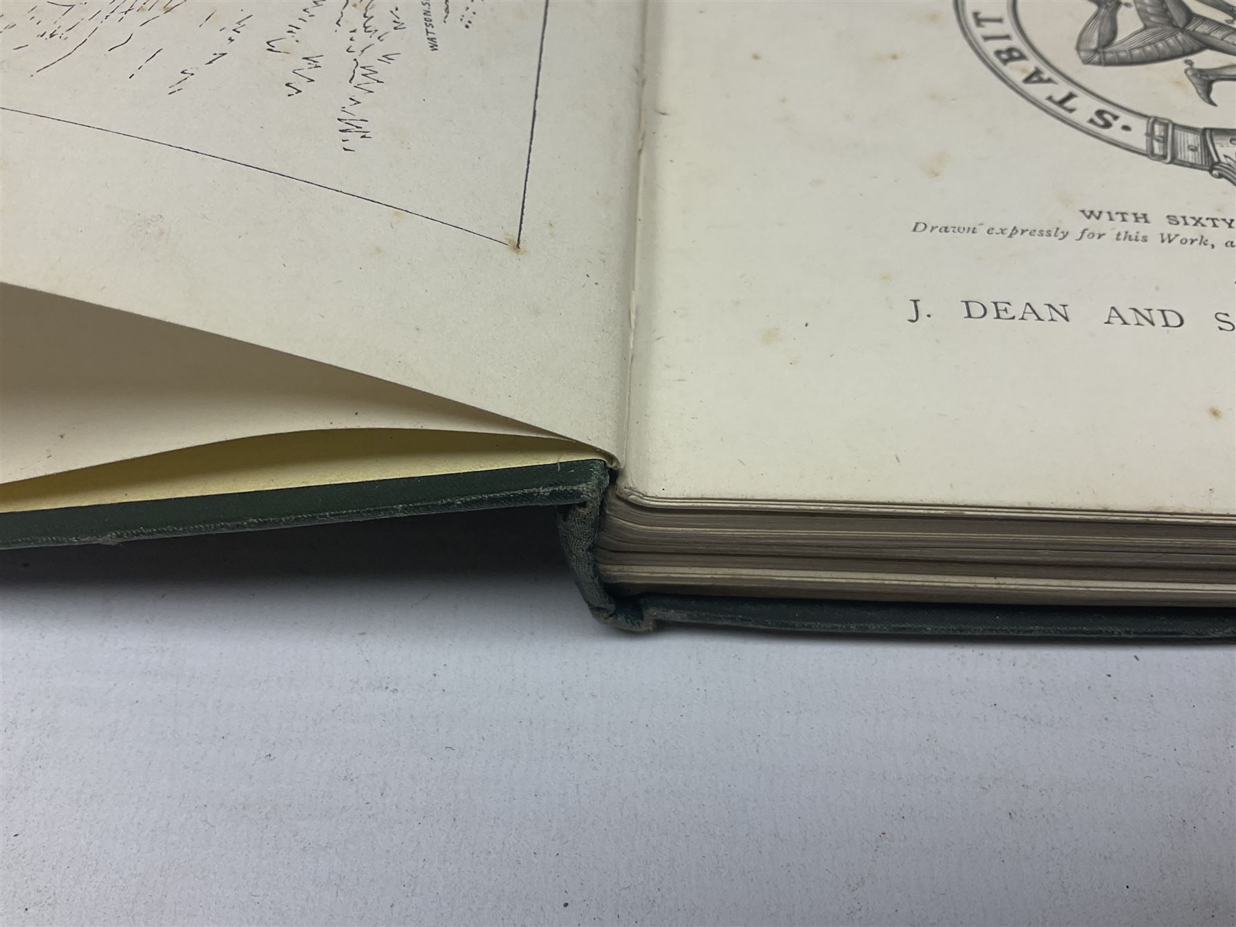 Jules Michelet (French 1798-1874): The Insect, with illustrations by Giacomelli, pub. T. Nelson and Sons, Paternoster Row, Edinburgh and New York, 1875, together with Edward Callow: The Phynodderree and Other Legends of the Isle of Man, with illustrations by W.J. Watson, pub. J. Dean and Son, Fleet Street, E.C, George Dodd: Metals British Manufactures, pub. Charles Knight and Co, Ludgate Street, 1845, WWI Imperial Army Series Musketry, pub. John Murray, Albermarle Street, 1915, Laurence Echard (1670–1730): The Roman History From the Settlement of the Empire by Augustus Caesar, To The Removal of the Imperial Seat by Constantine the Great Containing the Space of 355 years, vol. 2, printed by T.H. for M. Gillyflower, J. Tonson in Fleet Street, H. Bonwick in St. Paul's Church-yard and R. Parker in Cornhill, 1698, bound in leather (5)