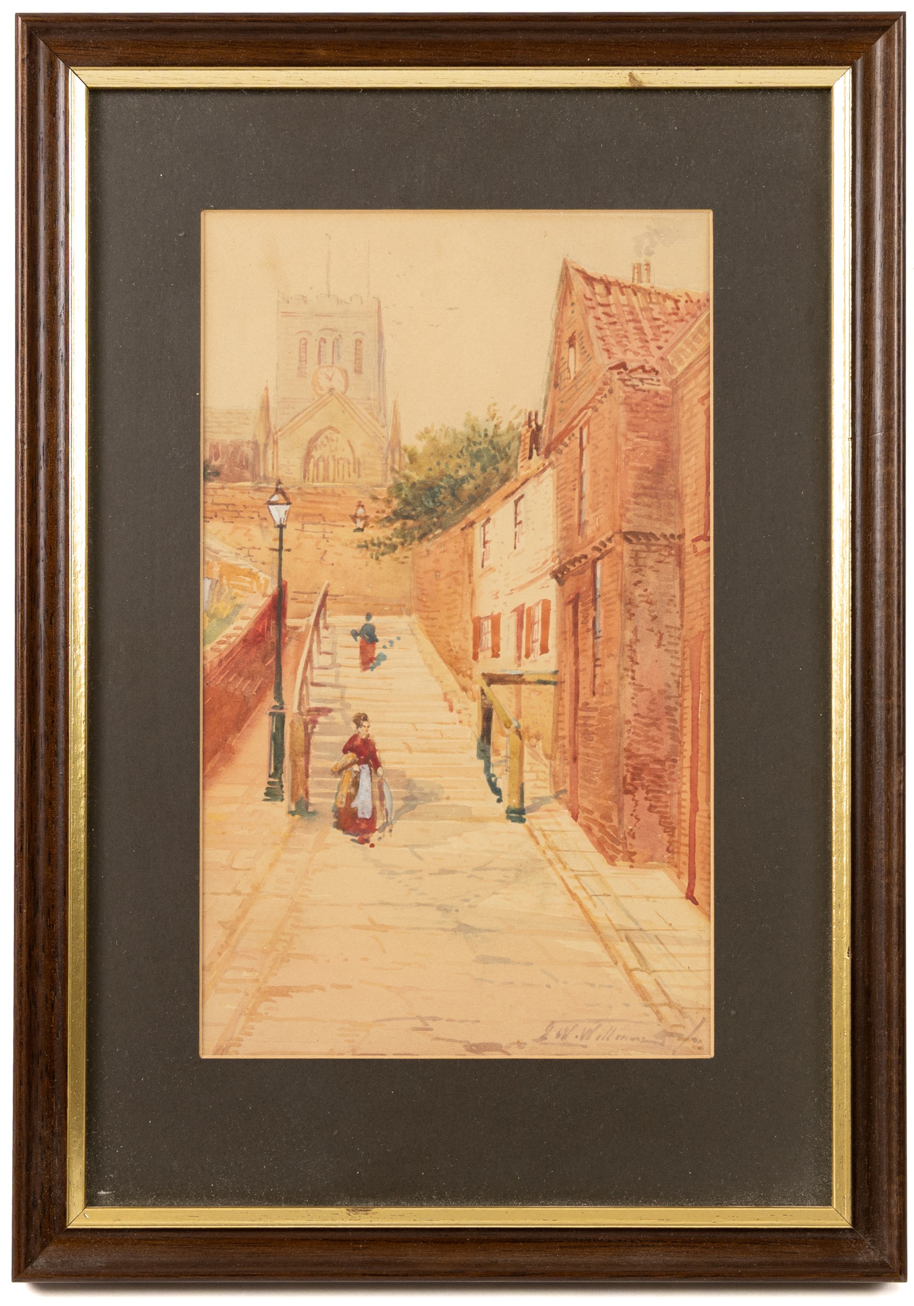 John Wynne Williams (British fl.1900-1920): The Three Mariners Inn, Low Conduit Street, Kind Richard III House, and two further Scarborough views, set of five watercolours signed max 25cm x 15cm (5)