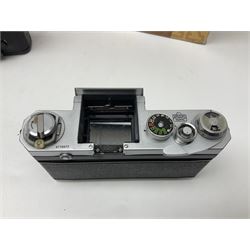 Nikon F-401 camera body, serial no. 2064766, together with Nikon Shutter Speed range, serial no.106395, and other Nikon equipment and camera bodies 