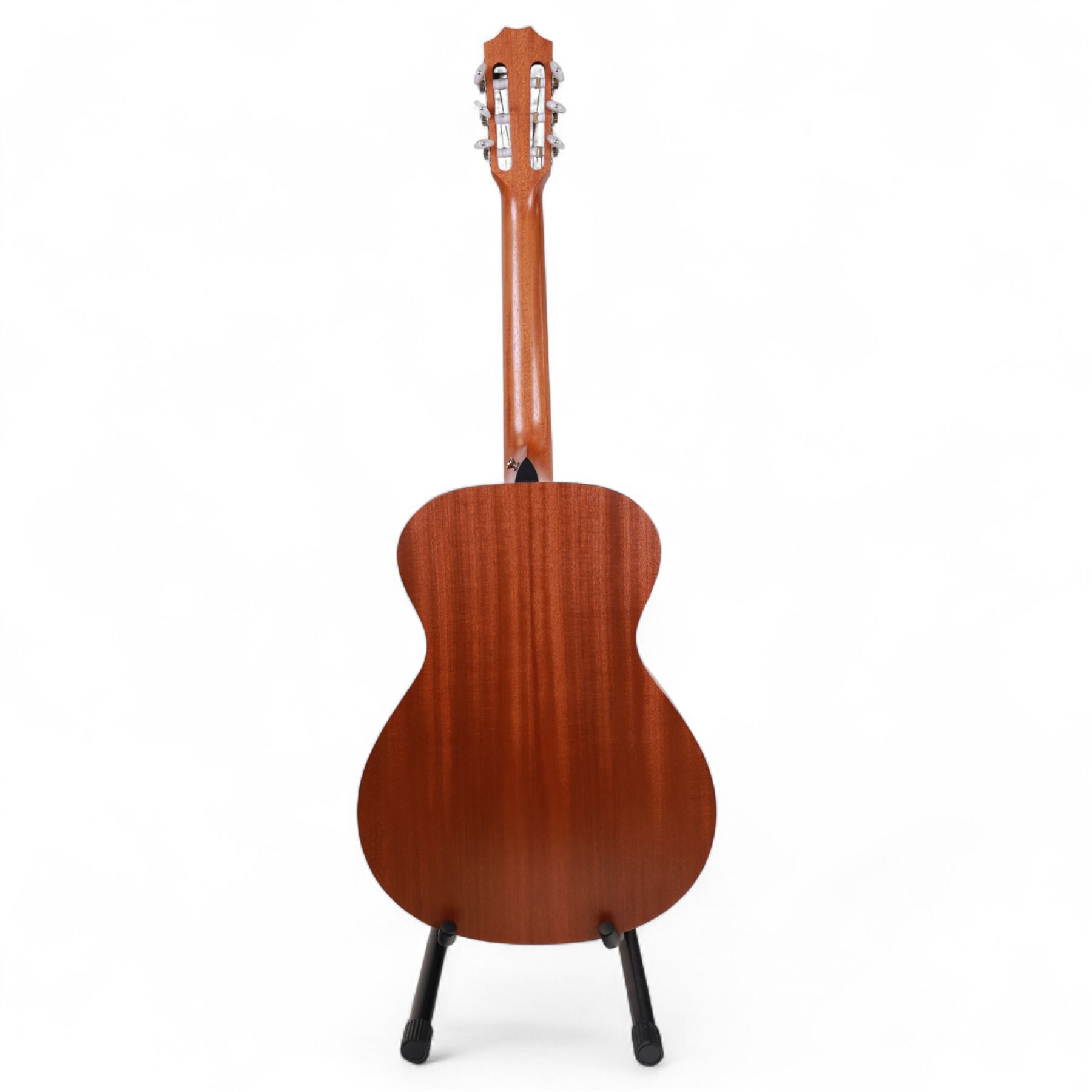 2020 Taylor Academy 12E-N nylon string electro-acoustic guitar; with sapele body, natural spruce top with contour edge and ebony fretboard, in original Taylor soft case, guitar L99cm