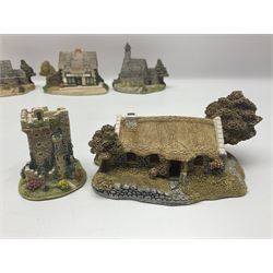 Sixteen Lilliput Lanes from the Irish Collection, to include Kilmore Quay, Causeway Cottage, Blarney Castle, Quite Cottage etc, all with boxes and deeds 