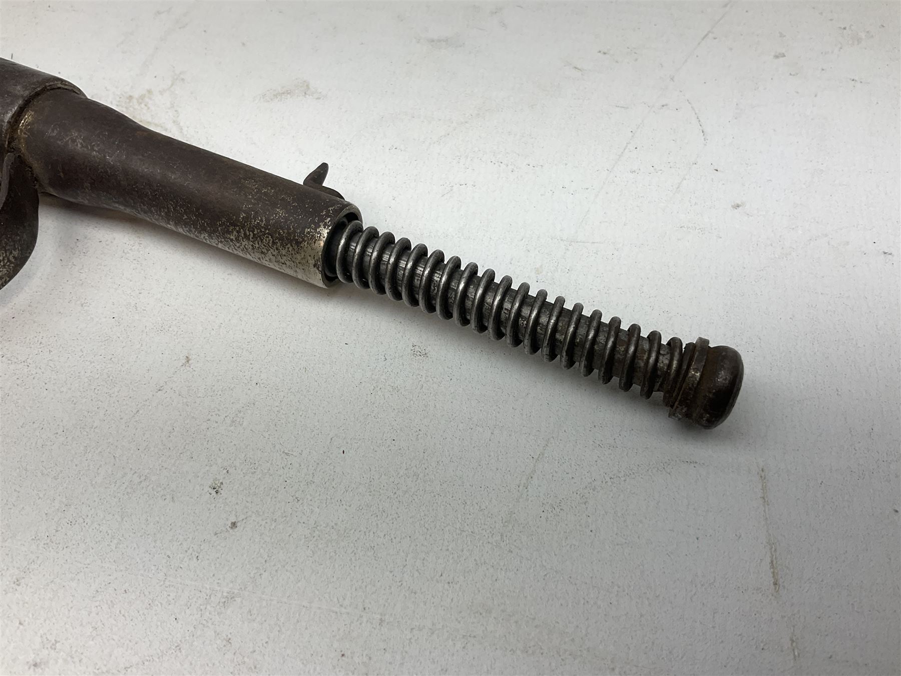 GAT .177 plunge action air pistol the butt impressed 'Reg.Us.Pat. Made in Japan' L22cm