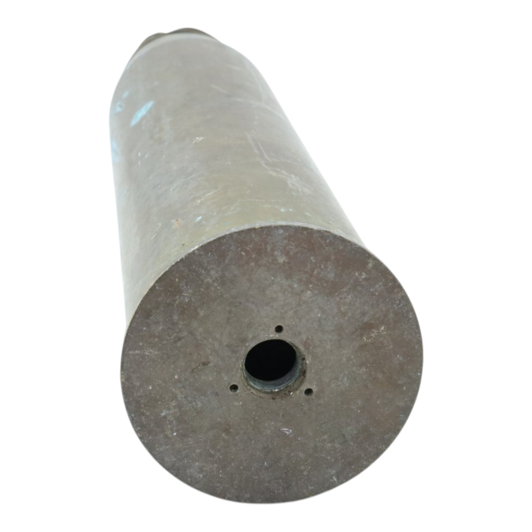 Large brass artillery shell, H64cm