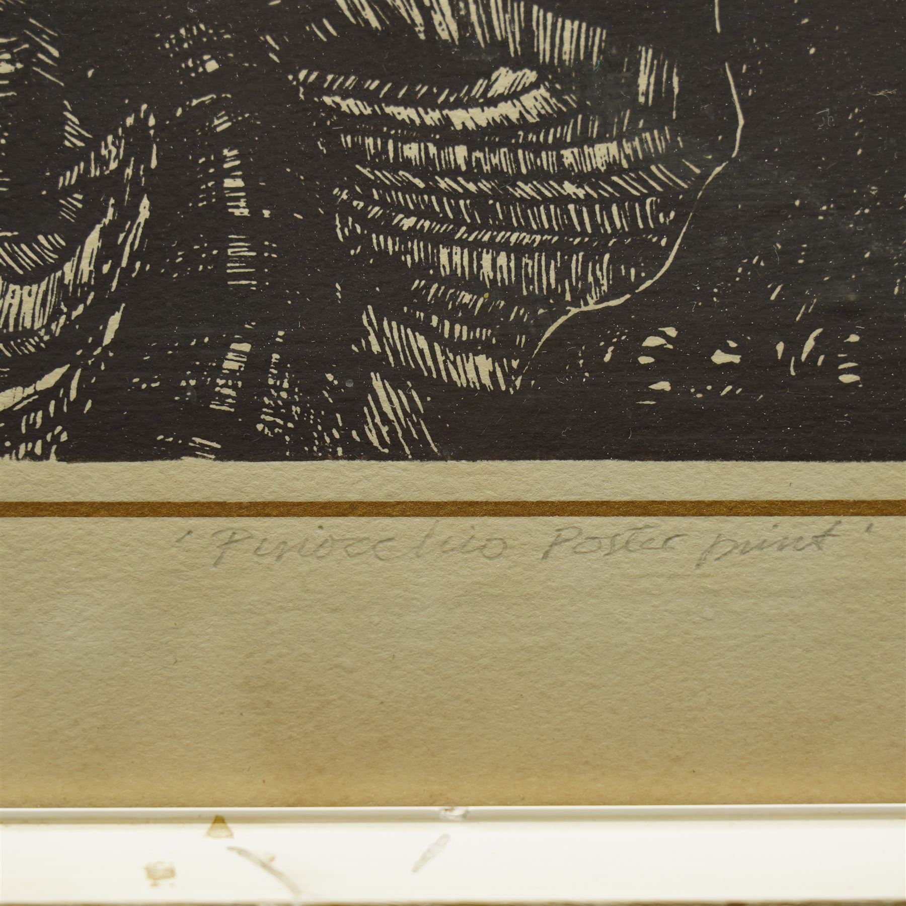 David Oxtoby (Yorkshire Pop Artist 1938-): 'Pinocchio Poster Print', limited edition first colour proof colour screen print signed titled and dated 1968, 79cm x 54cm