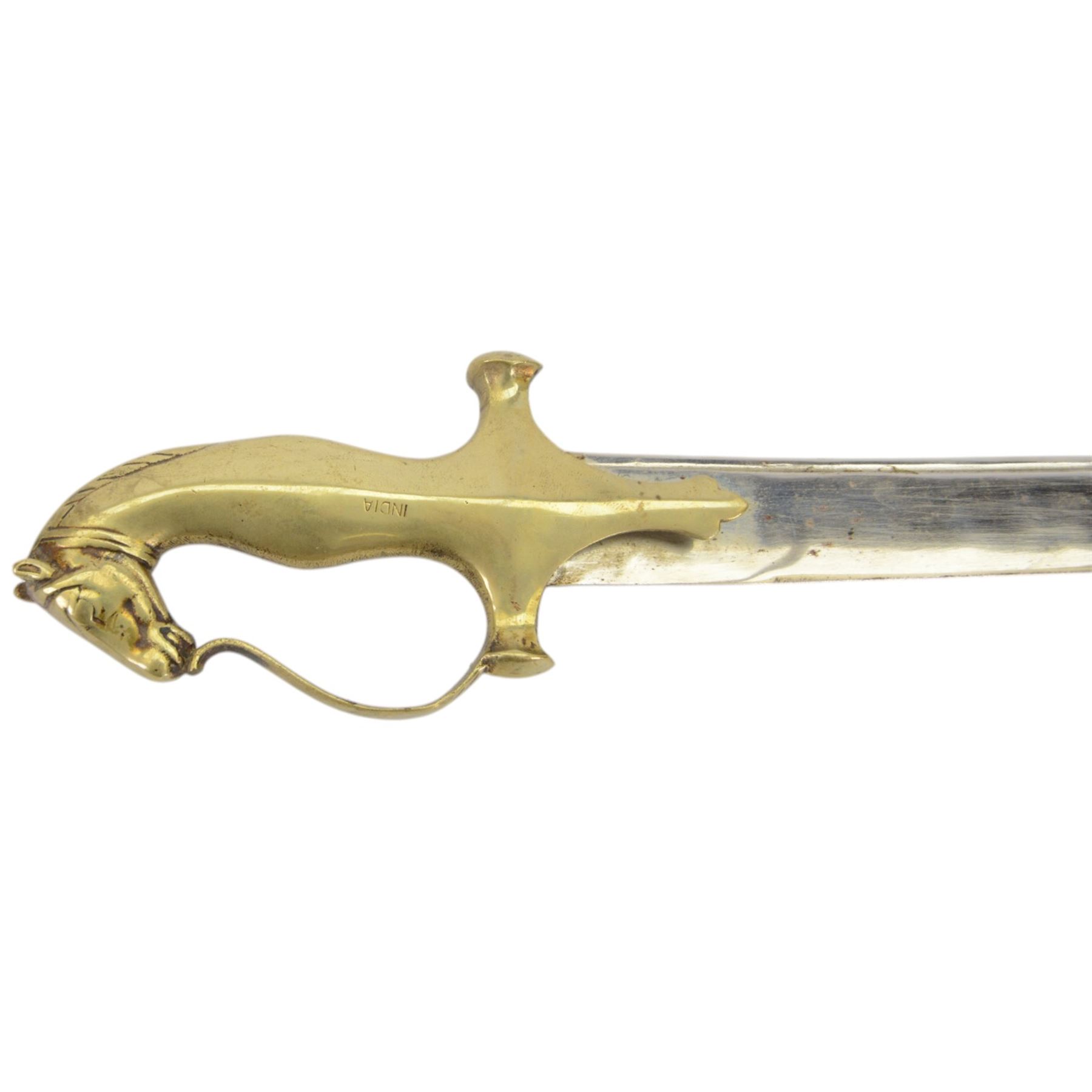  Ancient Warrior Wakizashi and Tanto Blade Set, together with two reproduction Indian swords, together with two daggers