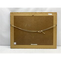 Frank Henry Mason (Staithes Group 1875-1965): British Men o' War in Full Sail, watercolour heightened in white signed and dated '09, 33cm x 39cm