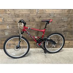 Saracen Ikon 21 speed full suspension mountain bike