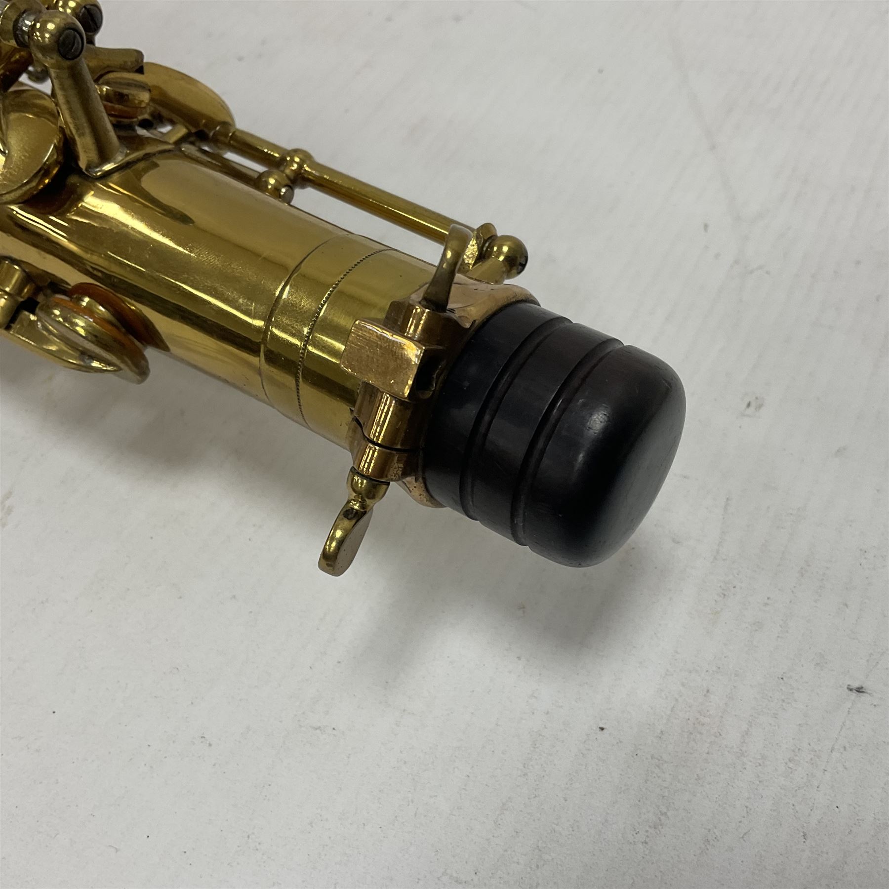 French Henri Selmer 1935 Radio Improved Tenor B flat Saxophone No 20344, with a velvet lined hard case
One of only 550 produced in that year