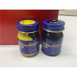 Seven scale model assembly kits to include Airfix, Heller, Italeri etc in one box