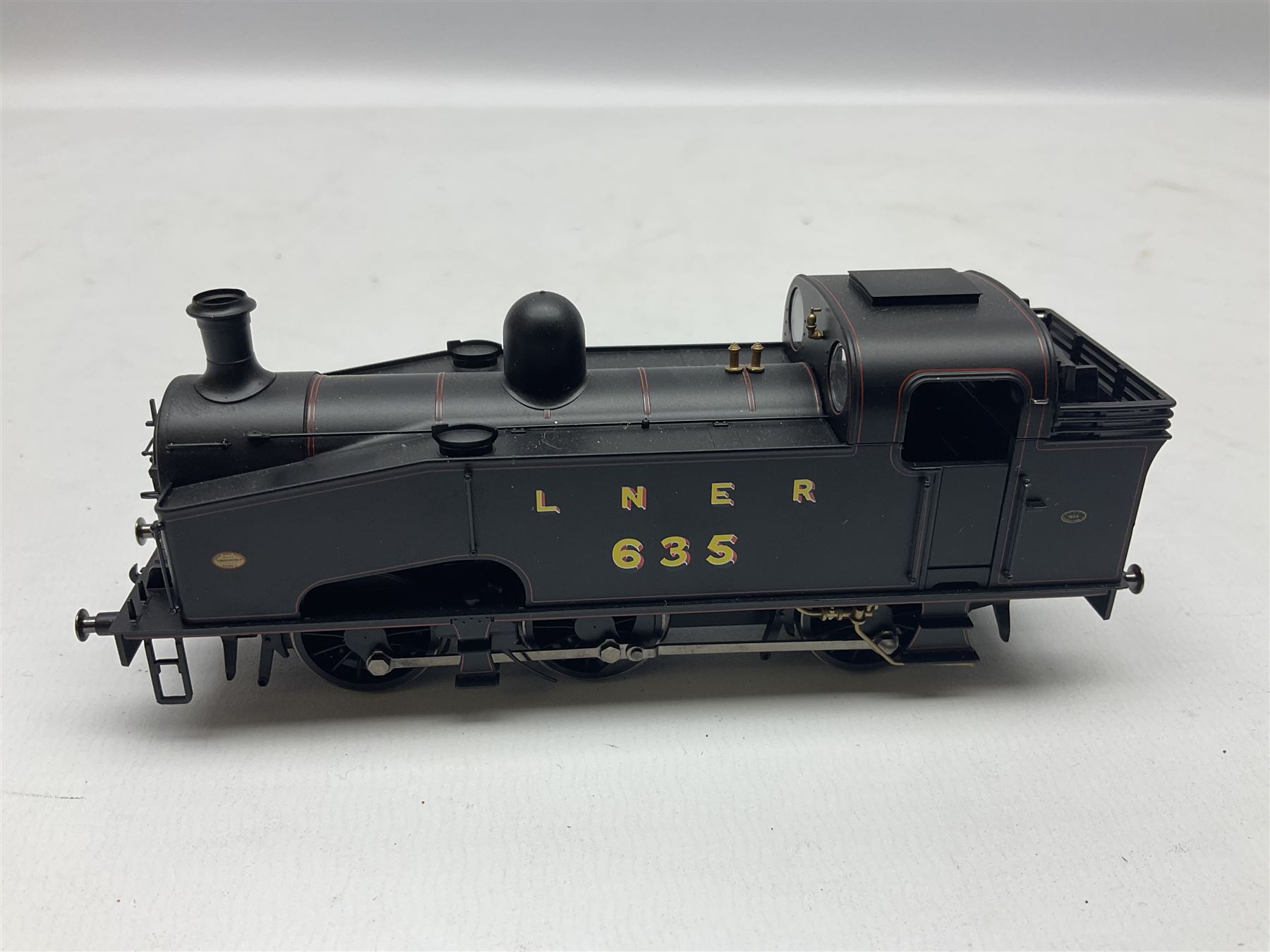 Hornby '00' gauge - Wainwright H Class 4-4-0 locomotive no. 308, Peckett B2 0-6-0 locomotive 'Ryhope Colliery', Class J50 0-6-0 locomotive no. 635 and Peckett 0-4-0 locomotive 'Dodo' no. 563, all DCC ready (4)