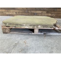 Aislaby quarry hand cut stone table top or slab