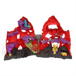 Bluebird Toys Mighty Max playsets, figures and accessories, comprising Trapped in Skull Mountain, Storm's Dragon Island, Droid Invader, Survives Corpus, Dread Heads, two Brain Face Shrunken Heads and a Shrunken Head Vampire, Ape King Doom Zone, Skull Dungeon, Slays the Doom Dragon, Crushers the Hand Doom Zone, ten Mighty Max figures and other figures and accessories 