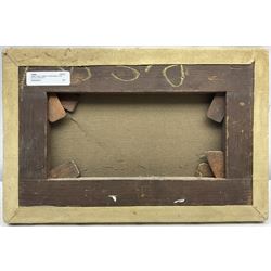 Ralph Reuben Stubbs (British 1824-1879): Scarborough from Cornelian Bay, oil on canvas signed and dated 1858, titled signed and dated on the stretcher 22cm x 33cm (unframed) 
Provenance: private collection, purchased David Duggleby Ltd 3rd March 2014, Lot 200